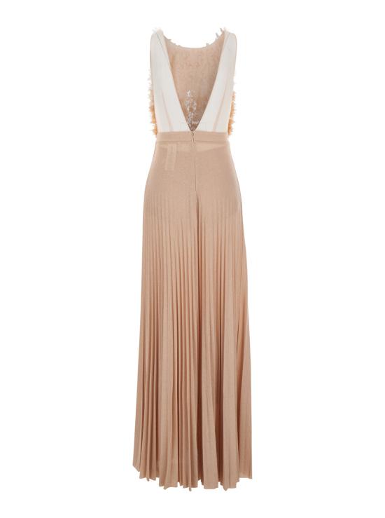 26SS 엘리자베타프랜치 롱 원피스 ABR4462E2X81 Beige - ELISABETTA FRANCHI