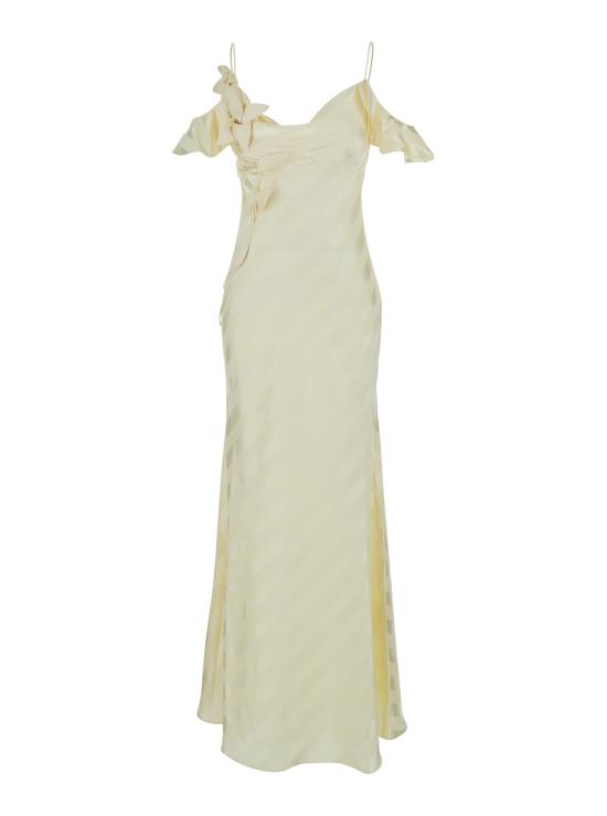 26SS 셀프 포트레이트 롱 원피스 SS26259XAYYELLOW Yellow