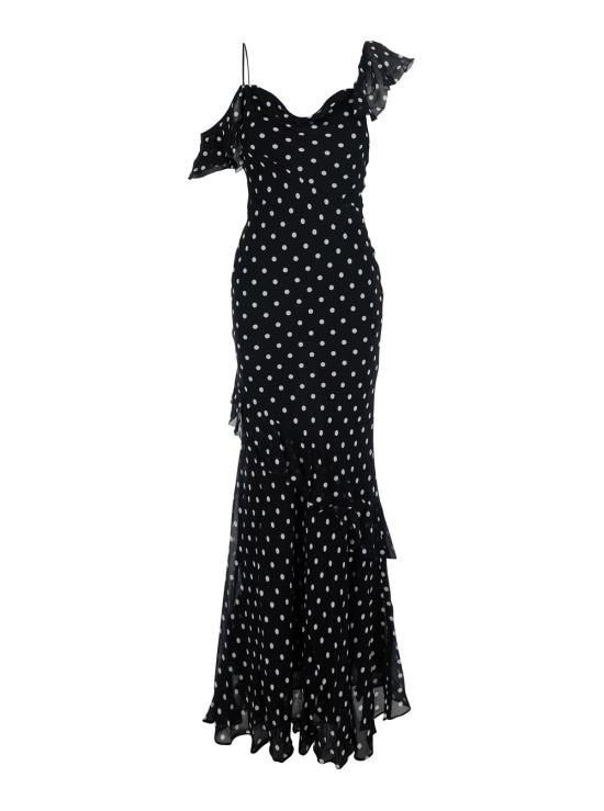 26SS 셀프 포트레이트 롱 원피스 SS26176XBBLACK Black