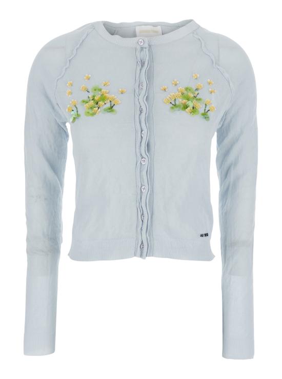 26SS 슈슈/통 가디건 FSDFTO23WRI254BU100 Blu