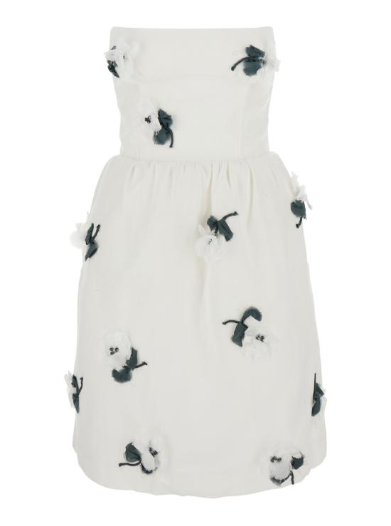 26SS 슈슈/통 숏 원피스 FSDFDR07ZEP401WH100 White