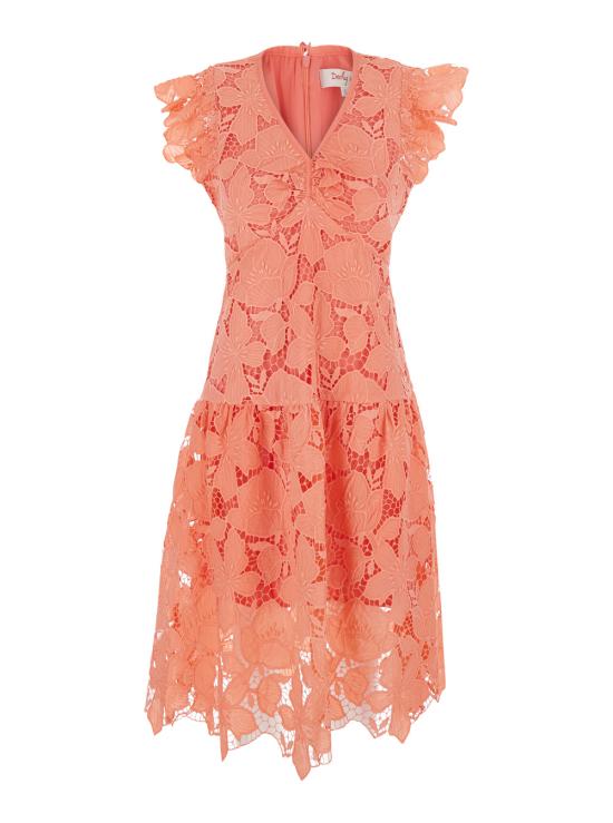 26SS DERHY 미디 원피스 P615029404 Orange