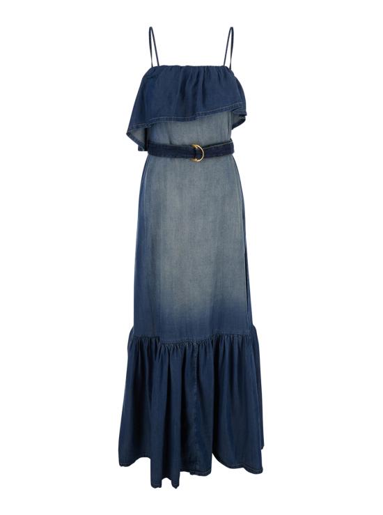 26SS 핑코 롱 원피스 106626A388PJC Blu