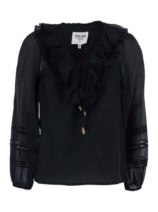 26SS DREAM CATCHER 블라우스 D629XW30X99 Black