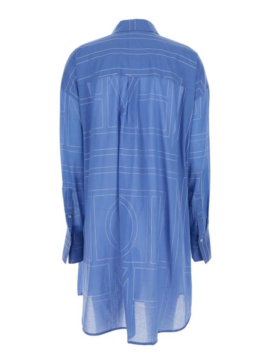 26SS 토템 블라우스 253WRD0254FB0239276 Blu - TOTEME