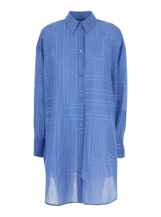 26SS 토템 블라우스 253WRD0254FB0239276 Blu