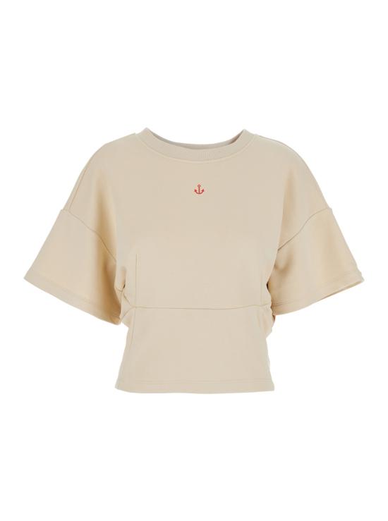 26SS 메르씨 반팔 티셔츠 R012CREAM White