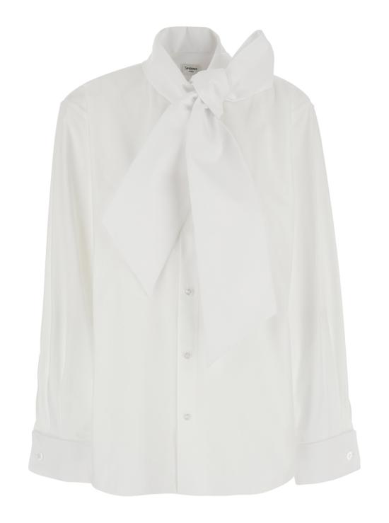 26SS 생로랑 블라우스 865302Y1H489000 White