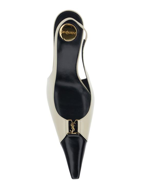 26SS 생로랑 힐/펌프스 858966AAESX9204 White - SAINT LAURENT