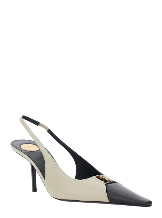 26SS 생로랑 힐/펌프스 858966AAESX9204 White - SAINT LAURENT