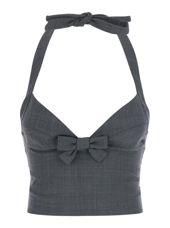 26SS 슈슈/통 민소매 티셔츠 FSDFTO06FFV456GR100 Grey