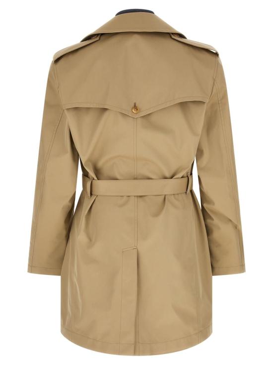  와타나베 준야 트렌치 코트 준야 와타나베 데님 인서트  베이지 - JUNYA WATANABE