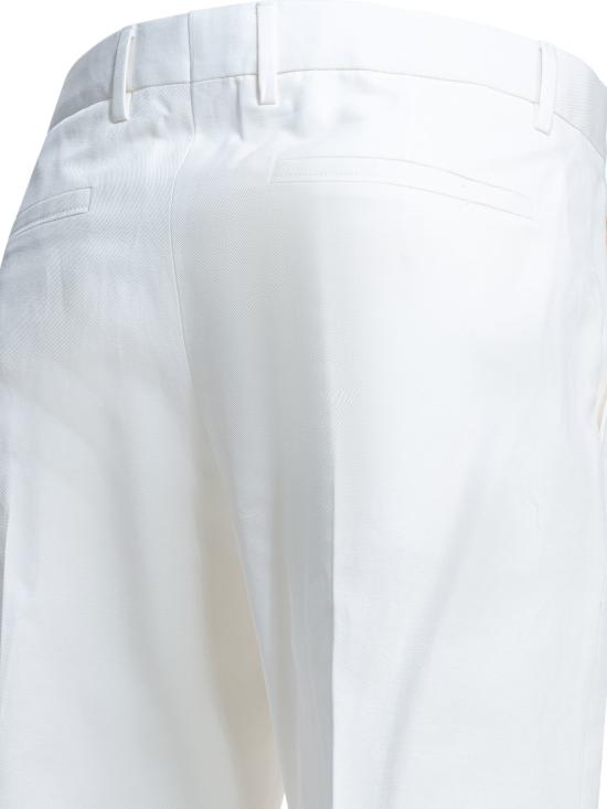 26SS 에르메네질도제냐 수트 팬츠 UHI05A3TP45N01 White - ERMENEGILDO ZEGNA