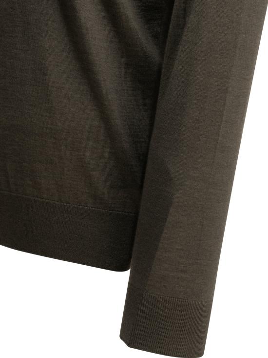 26SS 에르메네질도제냐 니트웨어 UHJ00A3110N97 Grey - ERMENEGILDO ZEGNA