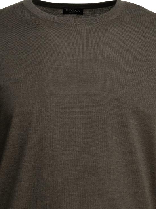 26SS 에르메네질도제냐 니트웨어 UHJ00A3110N97 Grey - ERMENEGILDO ZEGNA