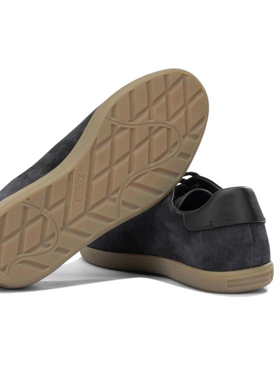 26SS 에르메네질도제냐 스니커즈 LHSOYS8218ZNYT Black - ERMENEGILDO ZEGNA