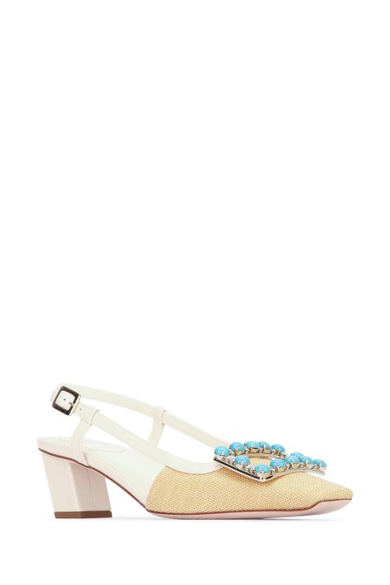 26SS 로저비비에 샌들 RVW00645160L19 1J19 C013CREMACHIAROC019CIRE - ROGER VIVIER