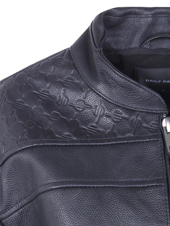 26SS 데일리 페이퍼 가죽 자켓 2521019 BLACK - DAILY PAPER