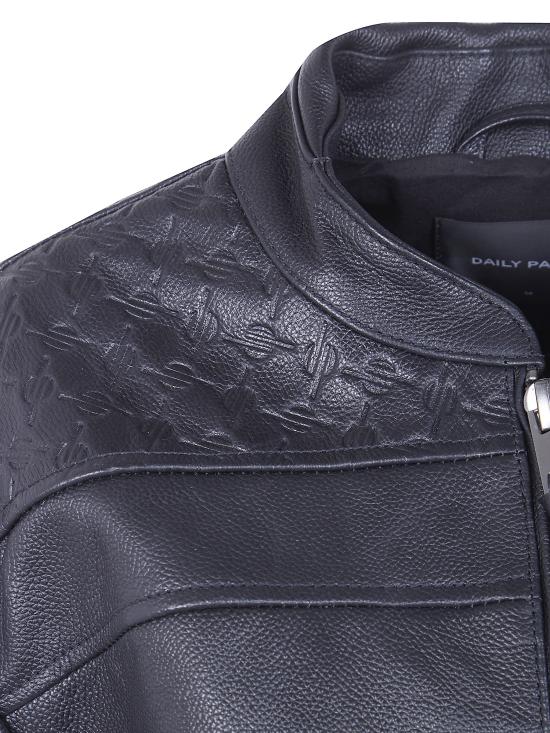 26SS 데일리 페이퍼 가죽 자켓 2521019 BLACK - DAILY PAPER