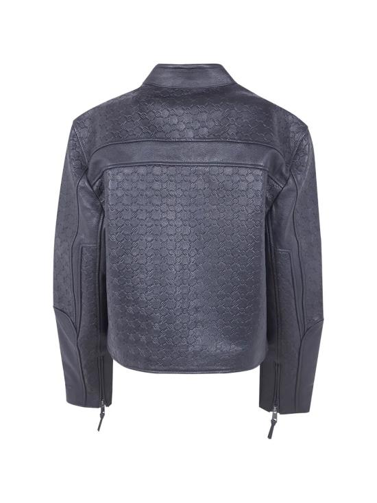 26SS 데일리 페이퍼 가죽 자켓 2521019 BLACK - DAILY PAPER