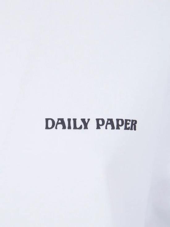 26SS 데일리 페이퍼 반팔 티셔츠 2422071 WHITE - DAILY PAPER