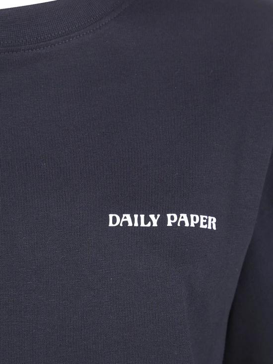 26SS 데일리 페이퍼 반팔 티셔츠 2422072 BLACK - DAILY PAPER