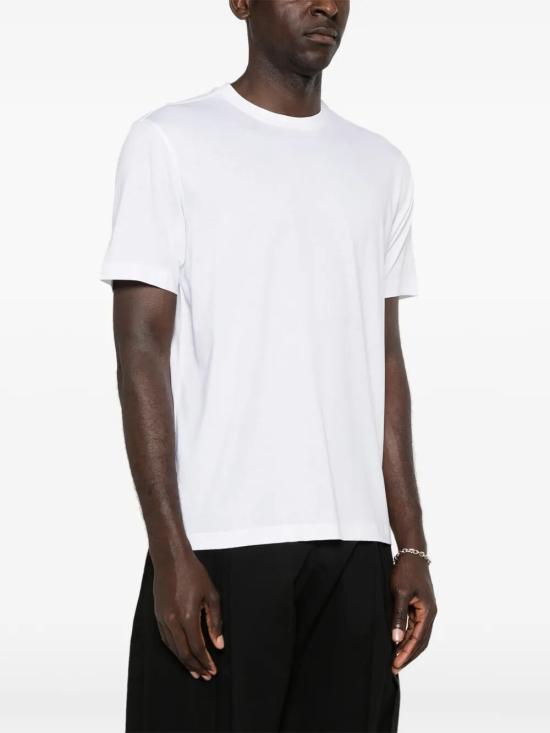 26SS 자노네 반팔 티셔츠 810324 ZQ317 Z0001 BIANCO OTTICO - ZANONE