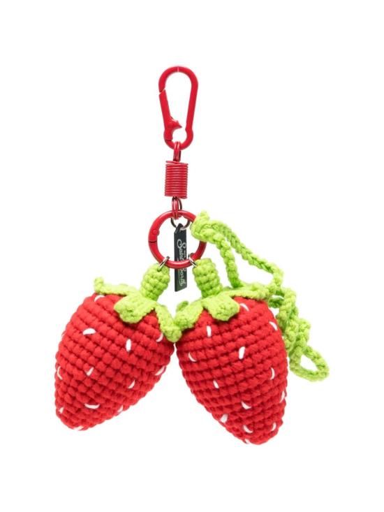 26SS 세인트바쓰 키링 KEYR002 00737L CROCHET BIG STRAWBERRIES 41