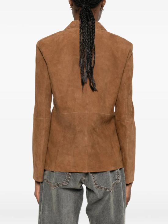 26SS 더 재키 레더스 가죽 자켓 BEAT SUED J17 TOBACCO - THE JACKIE LEATHERS