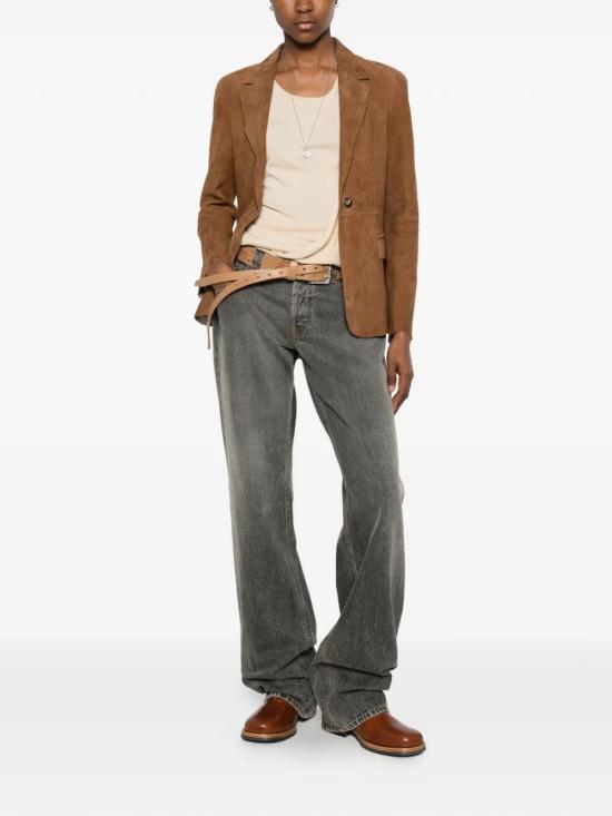 26SS 더 재키 레더스 가죽 자켓 BEAT SUED J17 TOBACCO - THE JACKIE LEATHERS