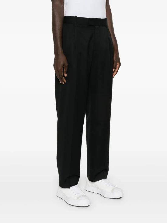 26SS 드롤드무슈 스트레이트 팬츠 PERM BP165 PL127 BL BL BLACK - DROLE DE MONSIEUR