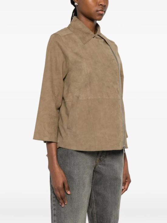 26SS 더 재키 레더스 가죽 자켓 GAIA PESU 037 SALVIA - THE JACKIE LEATHERS