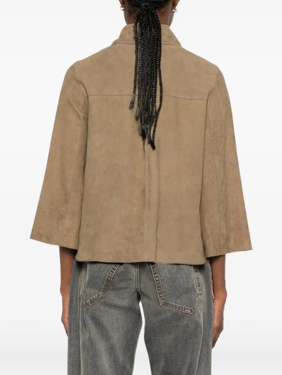 26SS 더 재키 레더스 가죽 자켓 GAIA PESU 037 SALVIA - THE JACKIE LEATHERS