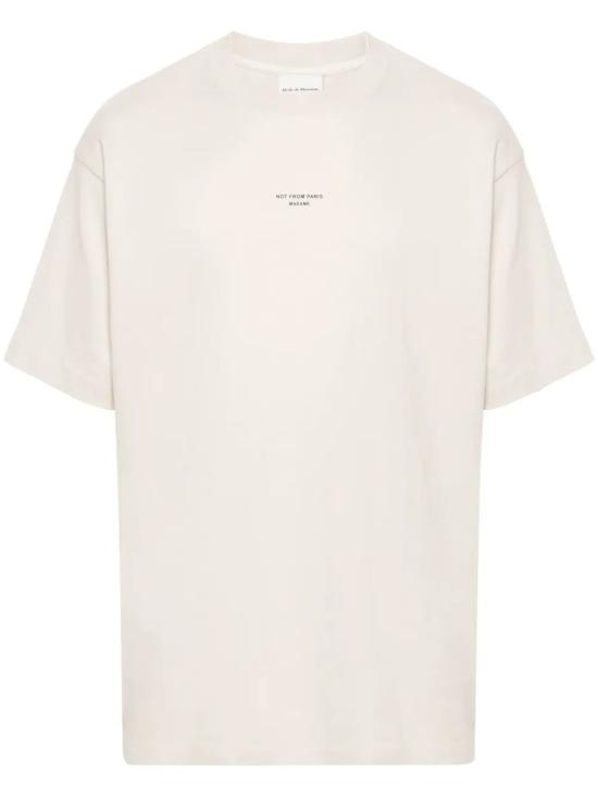 26SS 드롤드무슈 반팔 티셔츠 PERM TS202 CO002 MT MT MASTIC