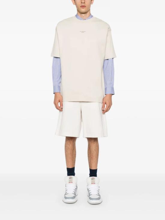 26SS 드롤드무슈 반팔 티셔츠 PERM TS202 CO002 MT MT MASTIC - DROLE DE MONSIEUR