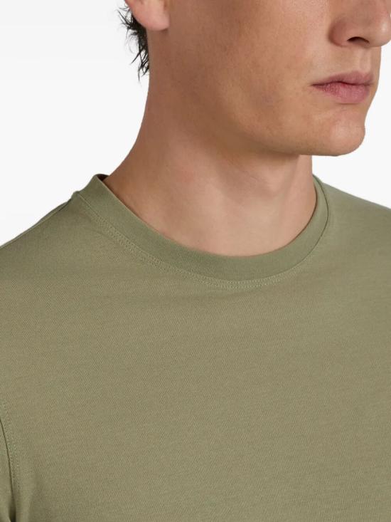26SS 자노네 반팔 티셔츠 815214 ZG380 Z1866 MILITARE - ZANONE