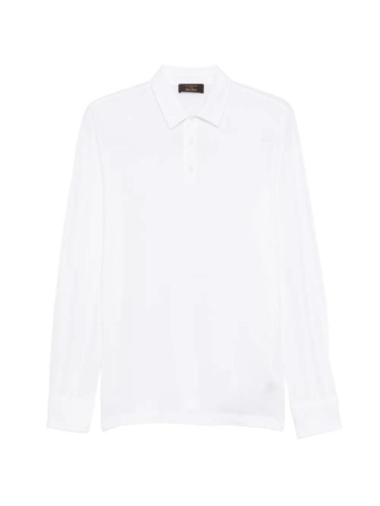 26SS 자노네 폴로 티셔츠 815132 ZG380 Z0001 BIANCO OTTICO