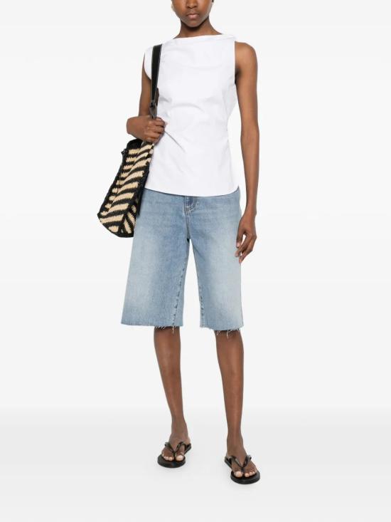 26SS 로에 민소매 티셔츠 61920238100 White - ROHE