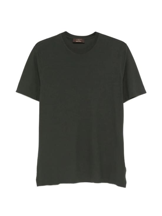 26SS 자노네 반팔 티셔츠 815214 ZG380 Z0049 VERDE ZANONE