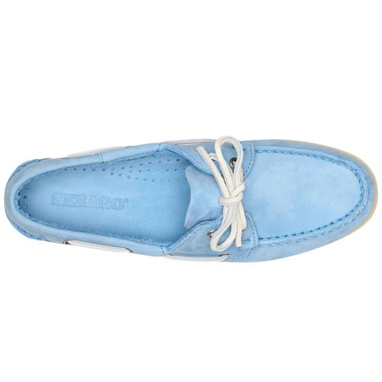 26SS 세바고 로퍼 74121SW 981 LT BLUE BLUE - SEBAGO
