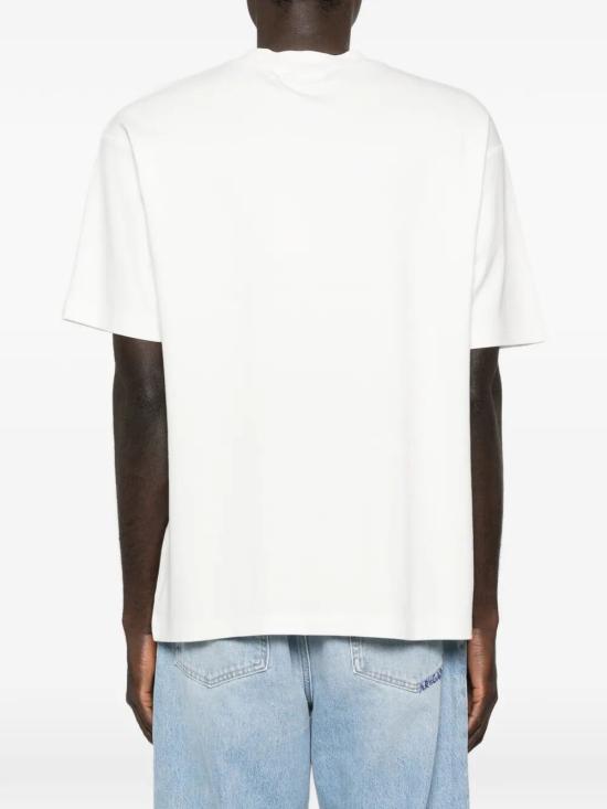 26SS 드롤드무슈 반팔 티셔츠 J TS290 CO002 OW OW OFF WHITE - DROLE DE MONSIEUR