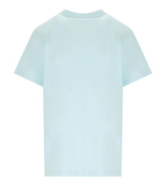 26SS 가니 반팔 티셔츠 A1050174 07Z XS Light Blue - GANNI