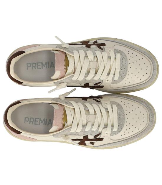 26SS 프리미아타 스니커즈 BSKTCLAD8284 36 White - PREMIATA