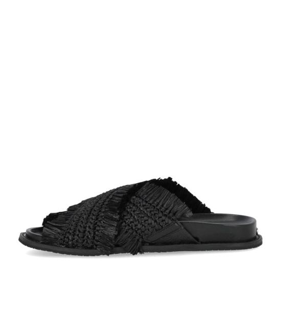 26SS 마이클 코어스 뮬/슬리퍼 40S6PYFS1D 001 36 Black - MICHAEL KORS