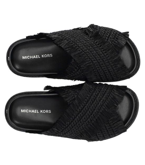 26SS 마이클 코어스 뮬/슬리퍼 40S6PYFS1D 001 36 Black - MICHAEL KORS