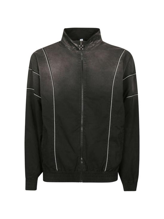 26SS 오프화이트 자켓 44MBD05MS26F002001 BLACK Black