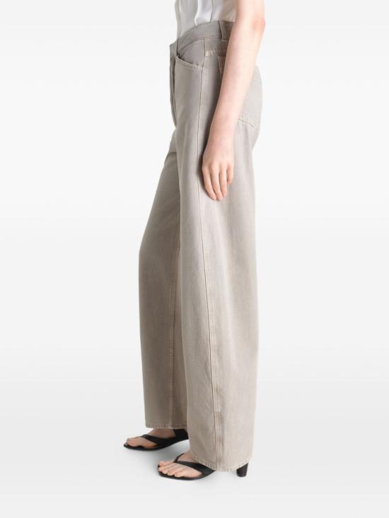 26SS 르메르 하이 웨이스티드 커브드 팬츠 PA1264 LD1054BK201 - LEMAIRE