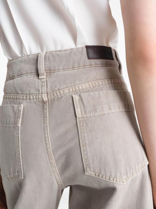 26SS 르메르 하이 웨이스티드 커브드 팬츠 PA1264 LD1054BK201 - LEMAIRE