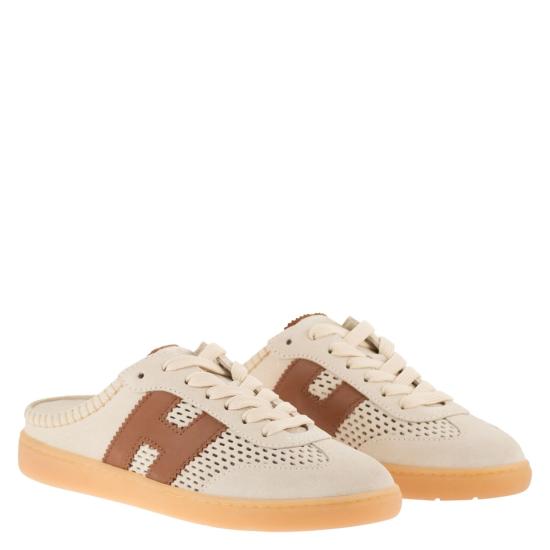 26SS 호간 뮬/슬리퍼 HXW6470FY70UWZ IVORY - HOGAN