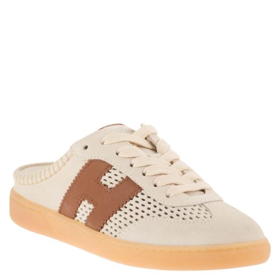 26SS 호간 뮬/슬리퍼 HXW6470FY70UWZ IVORY - HOGAN